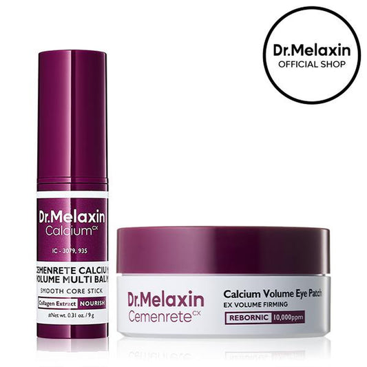 [Dr.Melaxin Official] Calcium Volume Multi Balm+Eye Patch 60Ea Korean Skin Care Cosmetics with Collagen Extract Elasticity Eye Shiel Dskin Repair